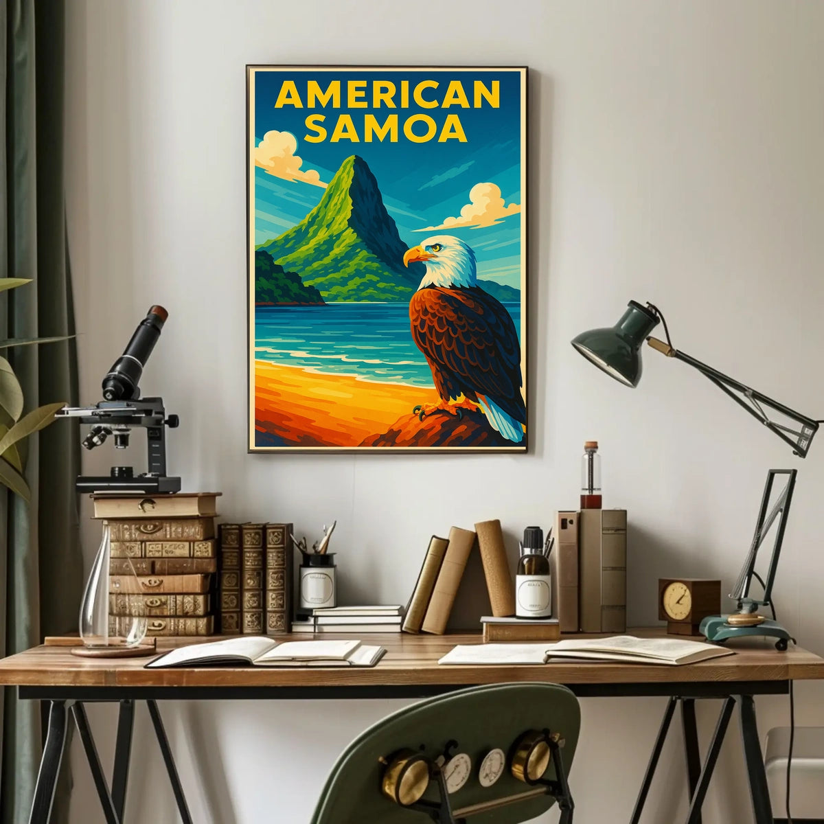 American Samoa Scenic Beauty Poster