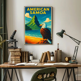 American Samoa Scenic Beauty Poster