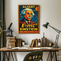 Albert Einstein Nobel Prize In Physics Poster