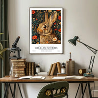 William Morris Cotton Prints Exhibition Cultural or Heritage Poster