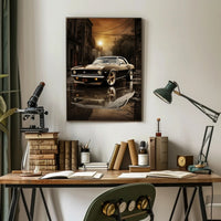 Classic Muscle in the City Poster PosterGoat