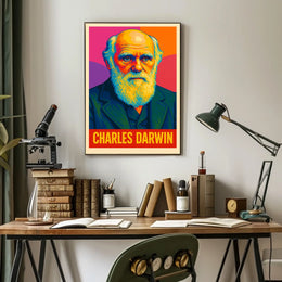Charles Darwin Evolutionary Visionary Poster