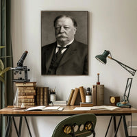Dignified Portrait of Man in Suit - Historical Poster
