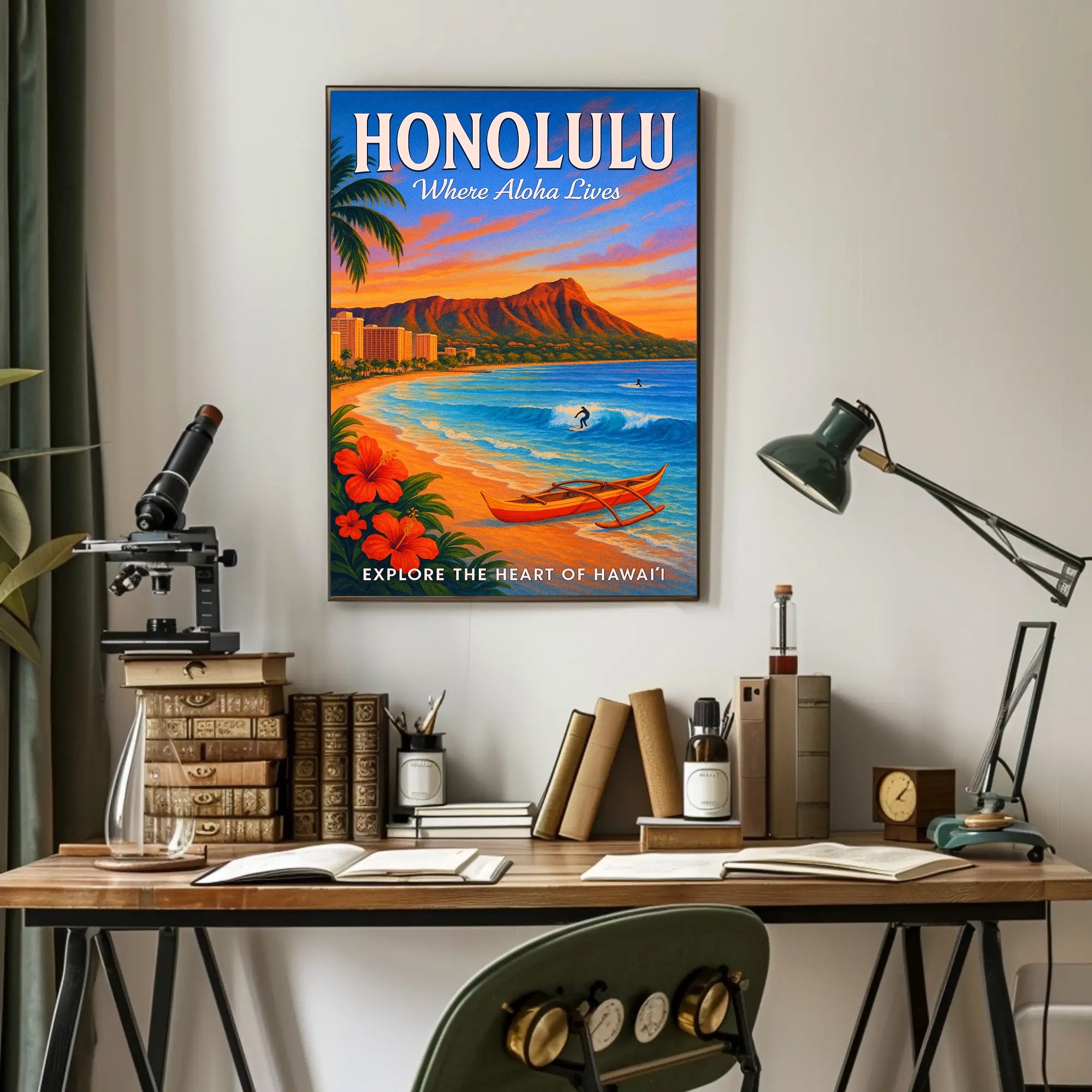 Explore the Heart of Hawai'i Poster PosterGoat