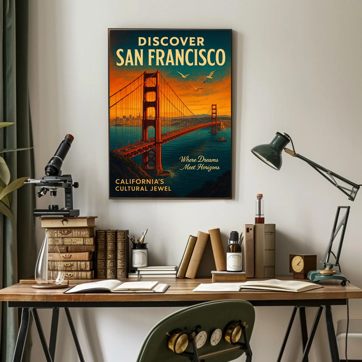 Discover San Francisco Poster