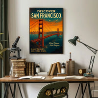 Discover San Francisco Poster