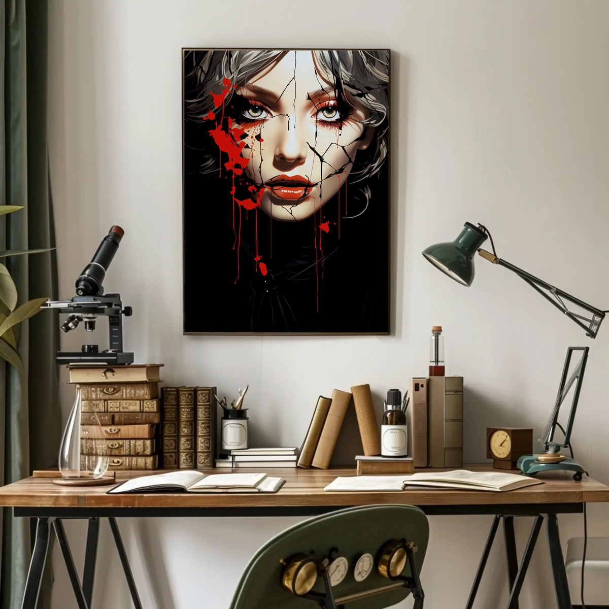 Fractured Beauty Poster