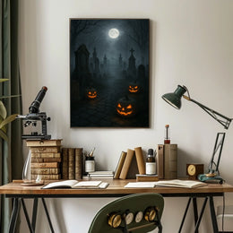 Haunted Halloween Night Poster