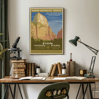 Zion National Park Ranger Programs Poster