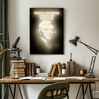 Thomas Jefferson Inauguration Dates Poster