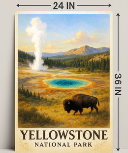 Yellowstone National Park Poster PosterGoat