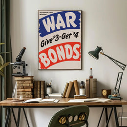 War Bonds Promotion Poster PosterGoat