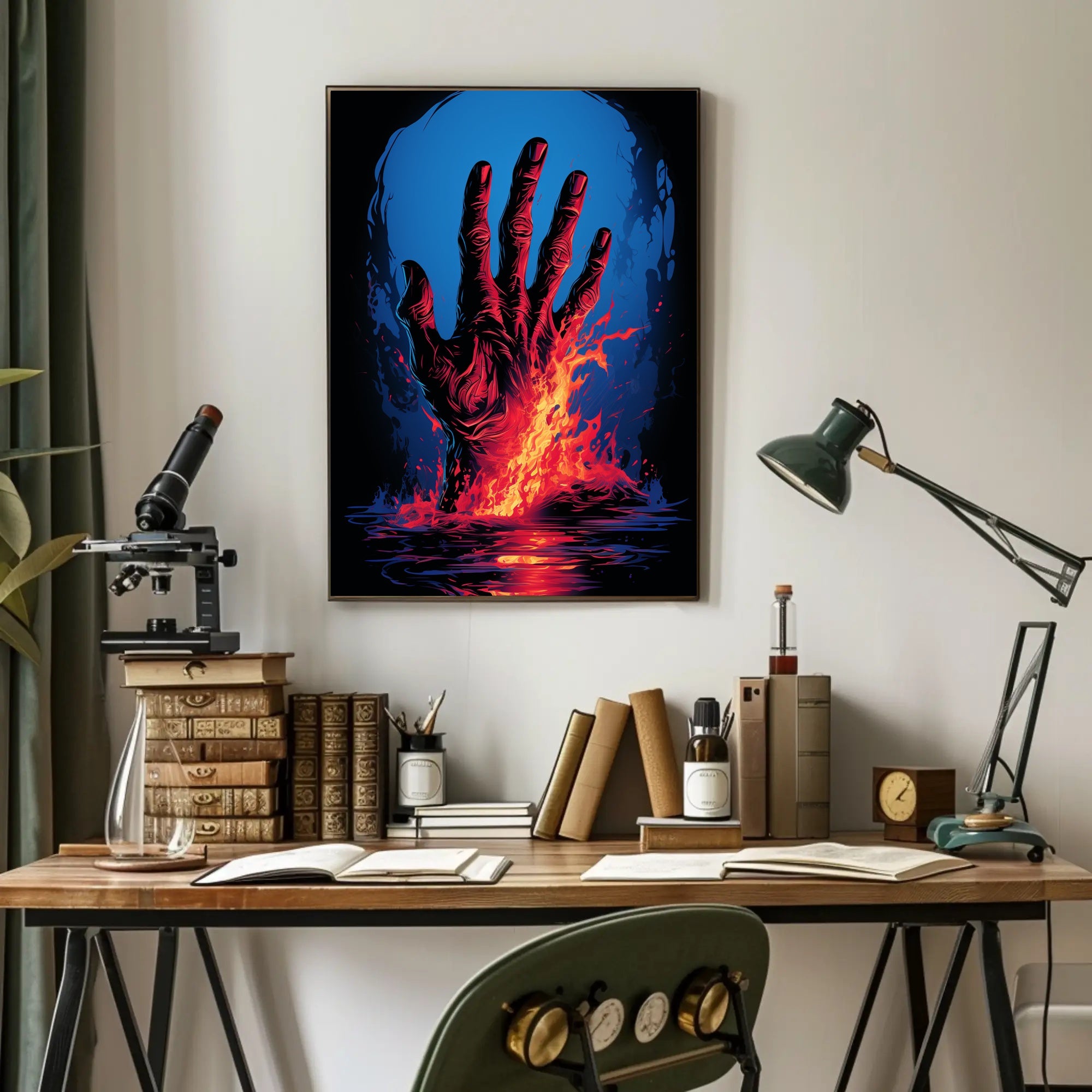 Rising From The Flames Poster