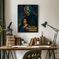 Lon Chaney Phantom Opera Gothic Cinematic Collectors Poster