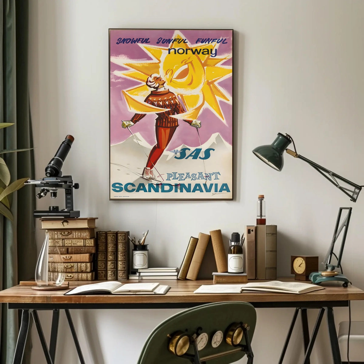 Snowful Gumful Funful Norway Poster