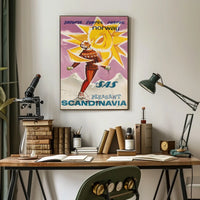 Snowful Gumful Funful Norway Poster