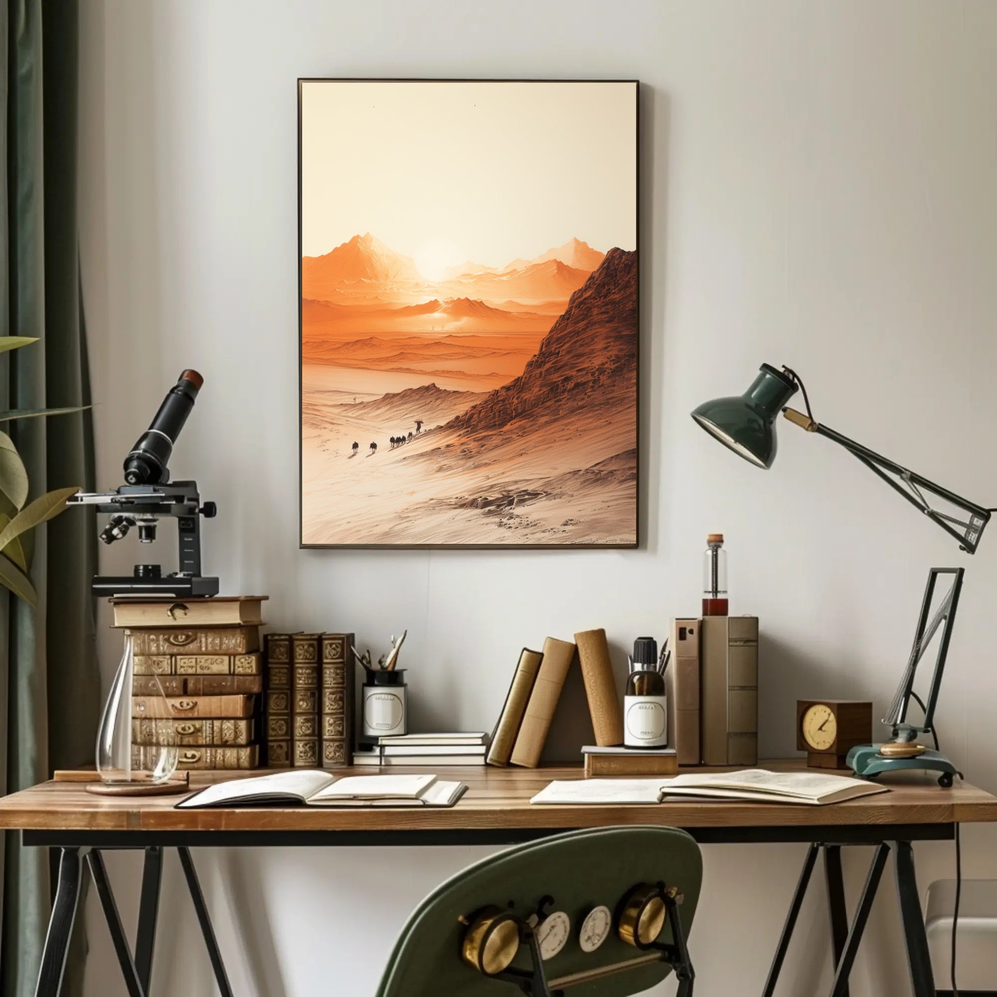 Journey Through The Desert Poster