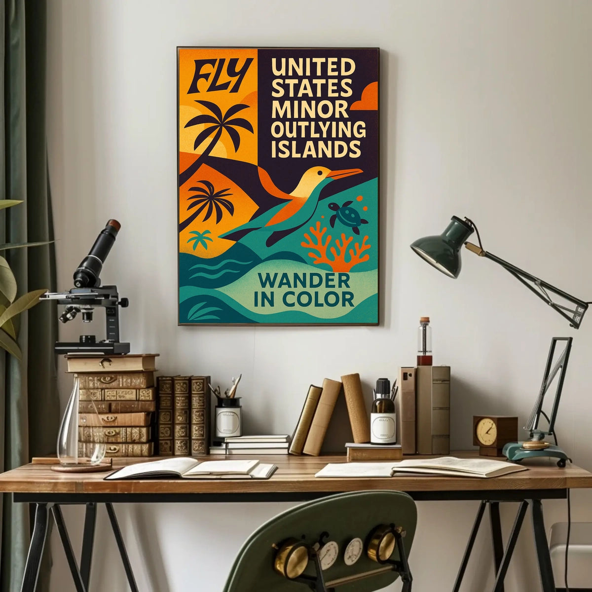 Explore the United States Minor Outlying Islands Poster