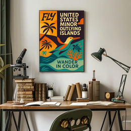 Explore the United States Minor Outlying Islands Poster