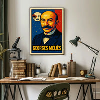 Georges Méliès Cinematic Pioneer Poster