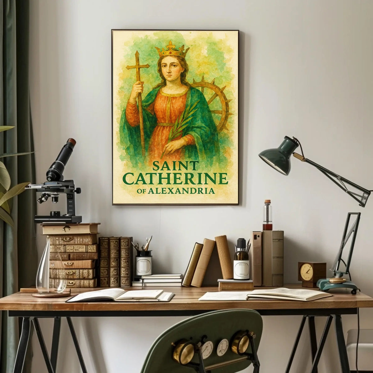 Saint Catherine of Alexandria Poster