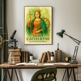 Saint Catherine of Alexandria Poster