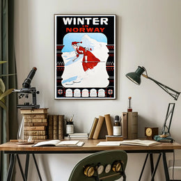 Winter in Norway Poster PosterGoat