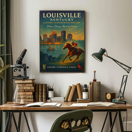 Louisville Gateway to Bluegrass Dreams Poster