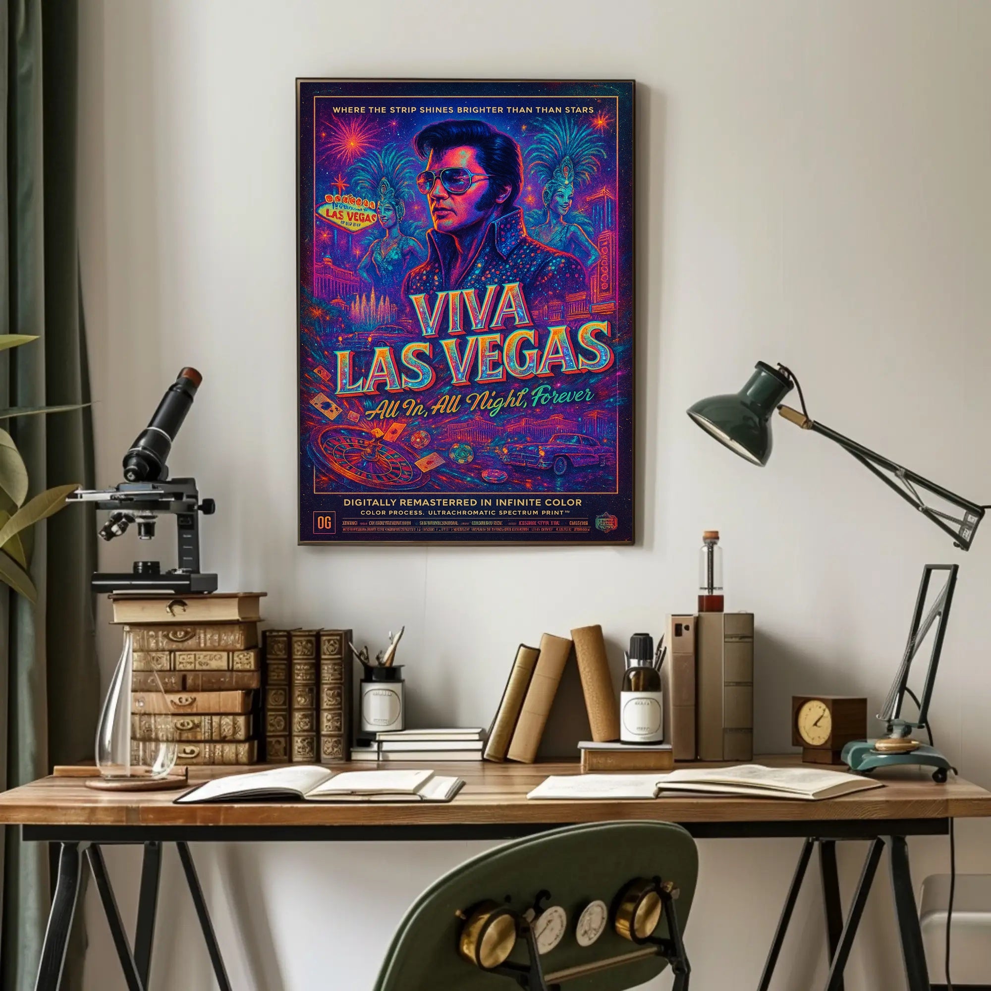 Viva Las Vegas Poster PosterGoat