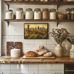 Nairobi Cityscape Poster