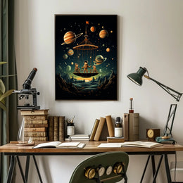 Cosmic Journey Poster