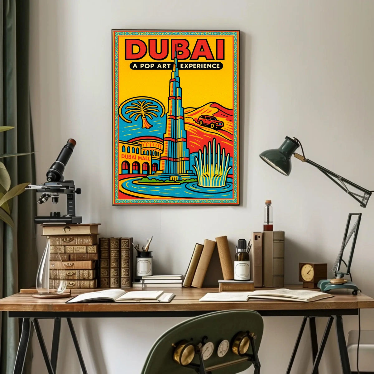 Dubai A Pop Art Experience Poster