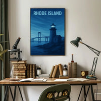 Rhode Island Coastal Scene Poster
