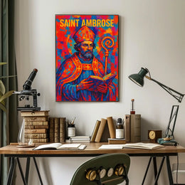 Saint Ambrose Poster