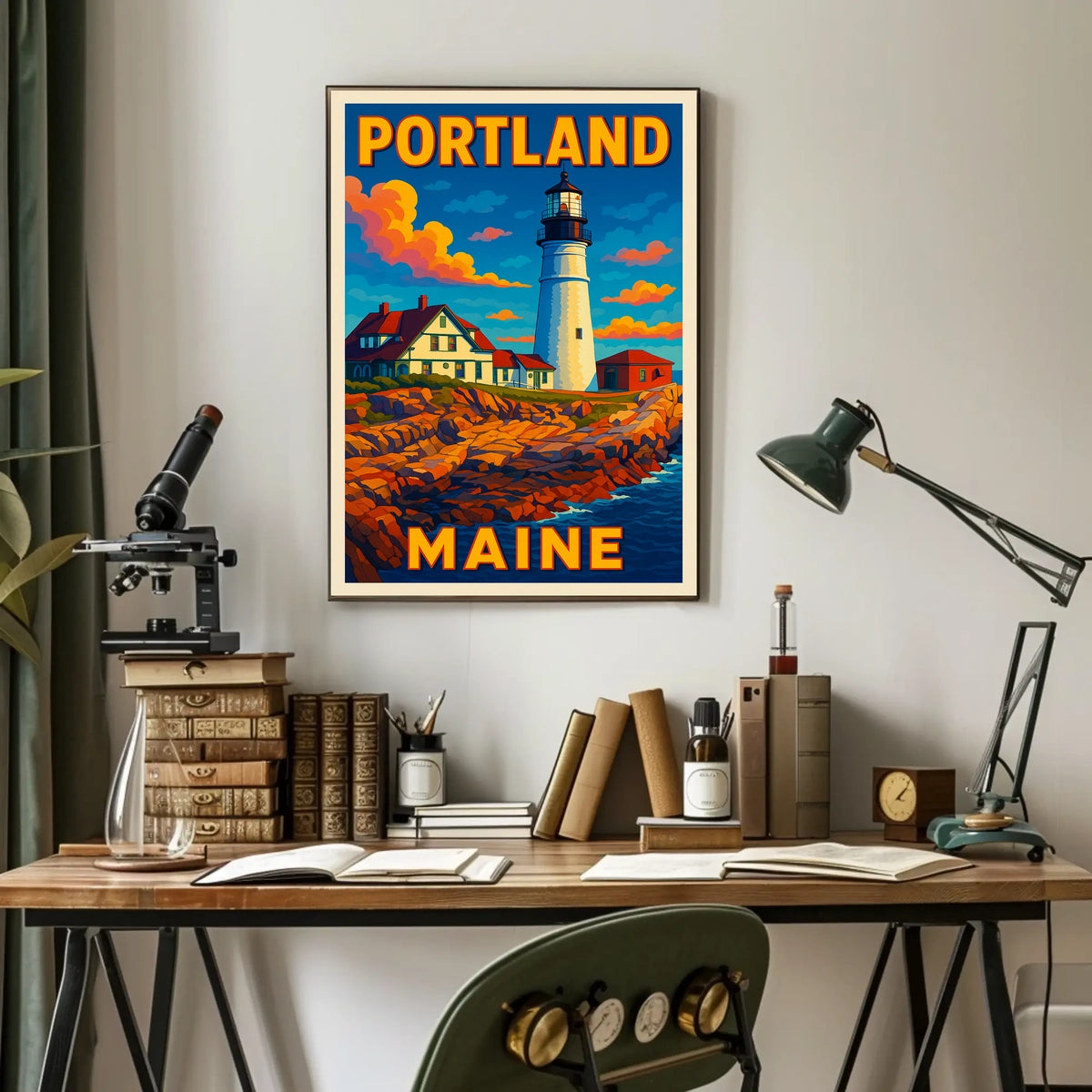 Portland, Maine Lighthouse Poster