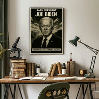 Joe Biden 46Th President Poster