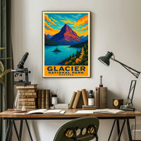 Glacier National Park Montana Poster