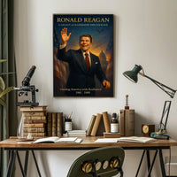 Ronald Reagan Inspirational American Presidential Poster