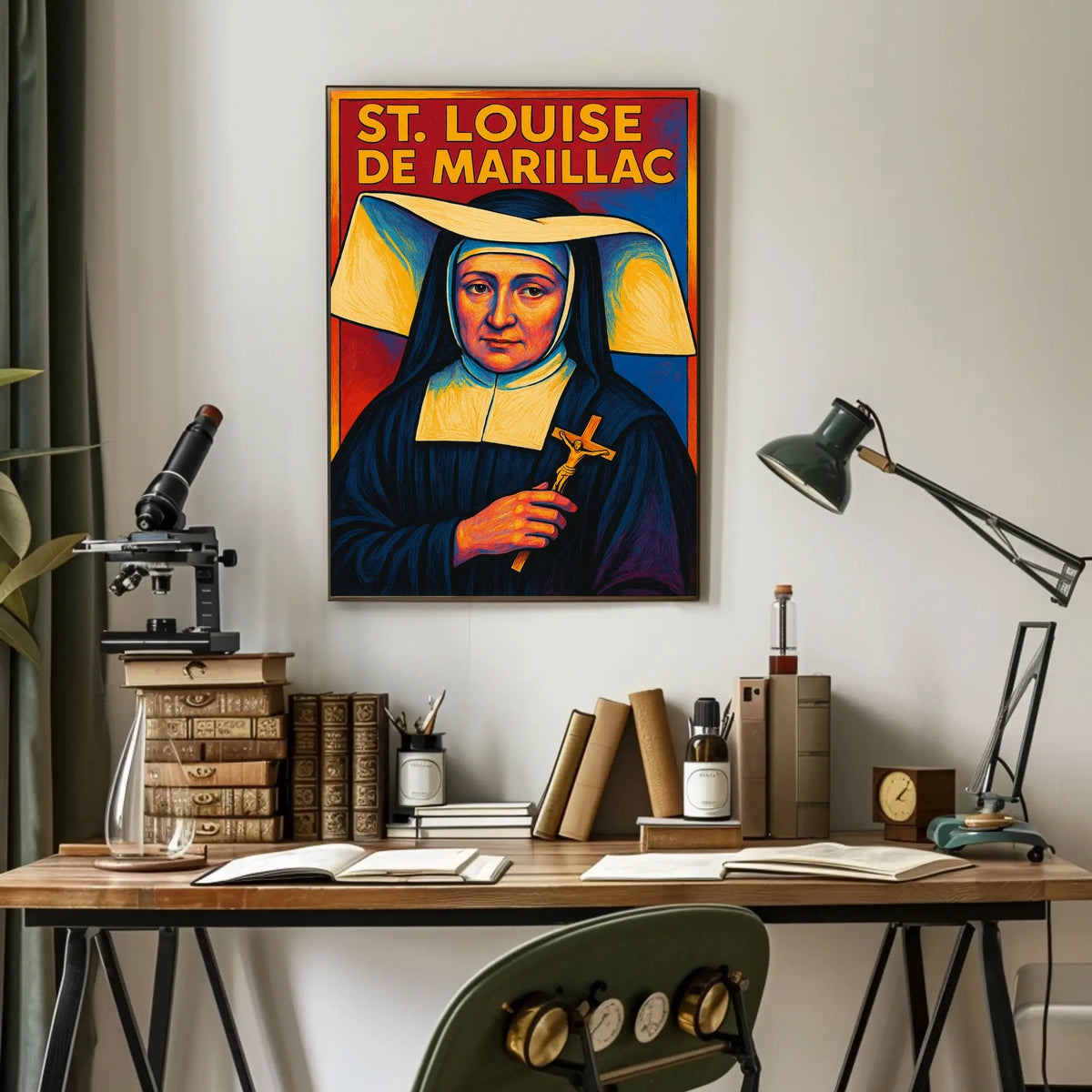 St. Louise de Marillac Poster