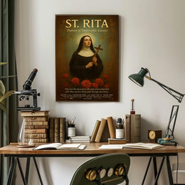 St. Rita Patron of Impossible Causes Poster