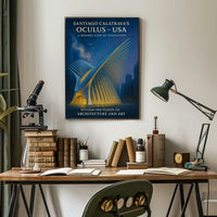 Santiago CalatravaS Oculus A Modern Poster