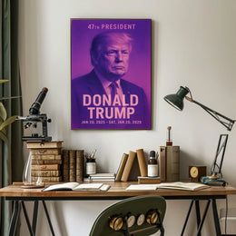 Donald Trump 47Th President Poster