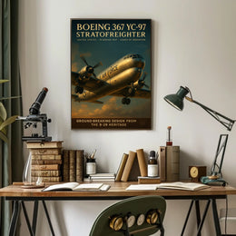 Boeing 367 YC-97 Stratofreighter Poster