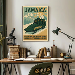 Jamaica on Ice Poster