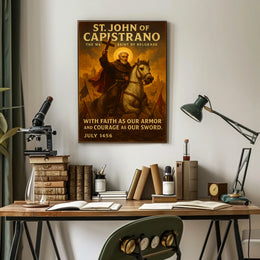 St. John of Capistrano The Warrior Saint Poster