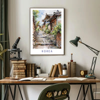 Scenic Korea Poster PosterGoat