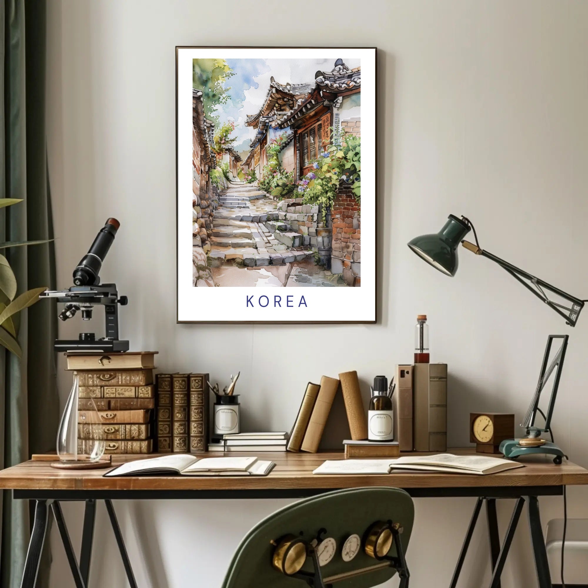 Scenic Korea Poster PosterGoat