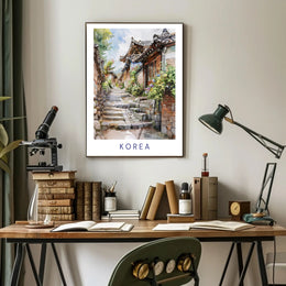 Scenic Korea Poster PosterGoat