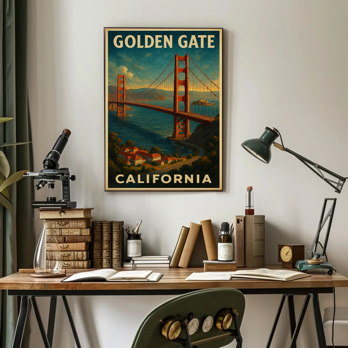 Golden Gate Bridge California Poster