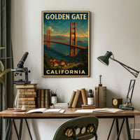 Golden Gate Bridge California Poster